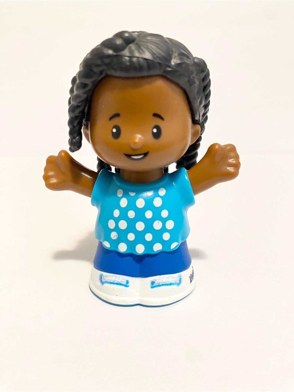 Little People School Girl Dark Skin Braided Hair Playset Play Yard 4/$20 🛑